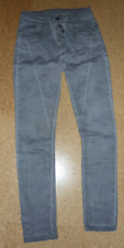 Hochbund Jeans, Bauchweg, Stretch, Skinny Jeans,Janina, Hellgrau, Größe 38