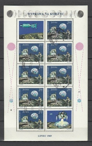 Polen 1969 mondlandung - polen,,
