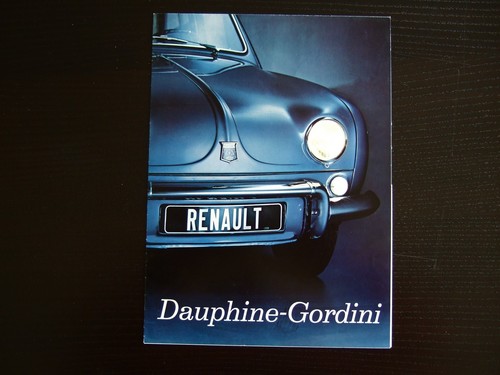 Prospekt renault dauphine - prospekt,