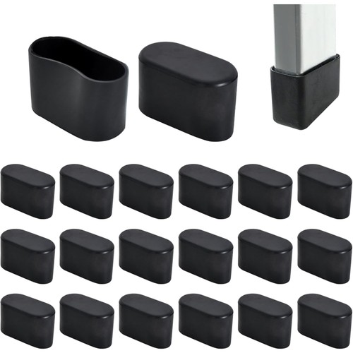 Pvc stuhlbeinkappen schwarz - stuhlbeinkappen,