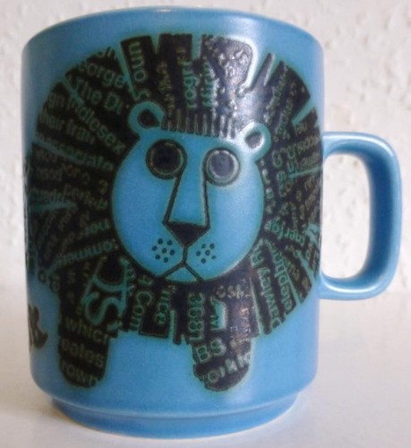Blue hornsea keramik - blue,