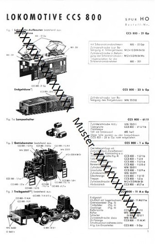 Märklin ccs 800 - märklin, zeichnung