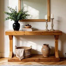 Konsolentisch Holz Massiv