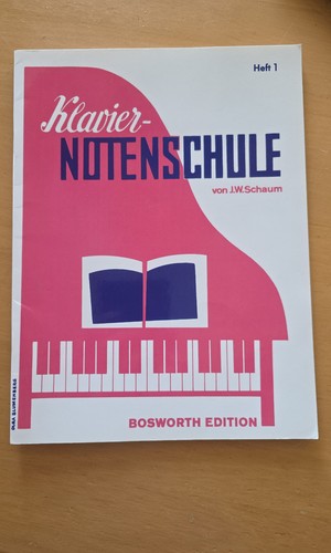 Klavier notenschule heft - heft, von