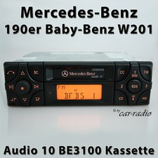 Original Mercedes 190er Radio Audio 10 BE3100 Becker Kassettenradio C-Klasse