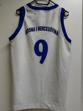 Bosna i Hercegovina dres #9 Bosnia Jersey Patrick Retro Shirt L Trikot BiH 