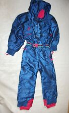DEGRE7 Vintage 90er Ski Skianzug OVERALL Snowboard DAMEN , Gr 34 einteilig
