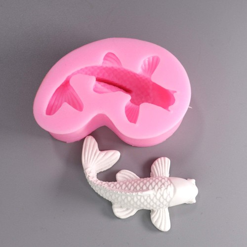 Silikonform koi fisch karpfen - koi,