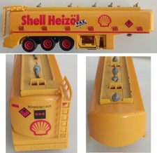 2661 SIKU Mercedes Tanklastzug-Auflieger Shell Heizöl 1:55 aus 2661
