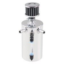 Auto Oil Catch Can Tank 0,5 l mit Entlüfter Motor Luft Ölabscheider kompakt