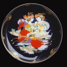 Rosenthal Porzellan Teller 1001 Nacht Zauberpferd VIII Wiinblad 16cm Sammler