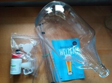 Bierbrauerset mit 4l Gefäß, Bierpumpe, Schlauch, Reinigungspulver