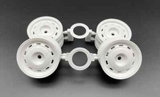 TAMIYA 1:10 M CHASSIS FELGEN WEISS (4 ST) ZU CITROEN CV / VW KÄFER # 9339081