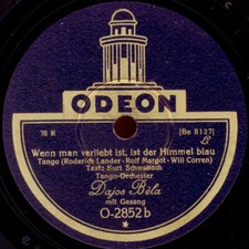 DAJOS BÉLA & REFRAIN Wenn man