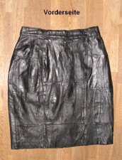knapp knielanger LEDERROCK /