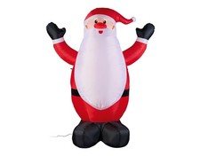 LIVARNO home Aufblasbare Weihnachtsfigur XXL innen/außen Weihnachtsmann *B-Ware