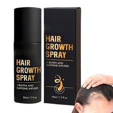 HaloGrow Haarwachstumsspray, 50 ml, natürlicher, haarverdichtender, sanfter Nac
