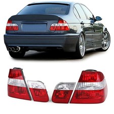 Rückleuchten Set Rot Klar passt für 3er BMW E46 Limousine Facelift  2001-2005