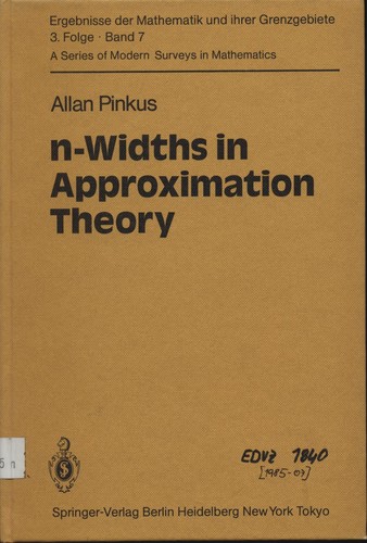 Widths approximation - n-widths,