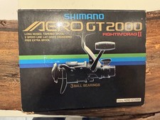 1 X SHIMANO AERO GT 2000 SPINNROLLE - GENERALÜBERHOLT !!- TOP!!