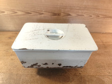 Küchenhexe antik Emaille Wasserschiff Ofenform Wasserschiffchen Landhaus #1