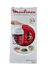 Moulinex Moulinette Essential DJ5201 3-in-1 Zerkleinererer, Mixen und Schneiden,