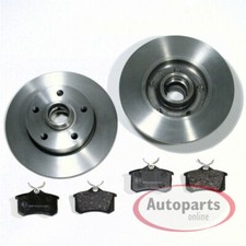 Bremsscheiben 5 Loch Bremsbeläge hinten für VW Golf 3 VR6 