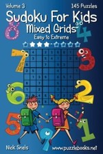 Sudoku For Kids Mixed Grids -