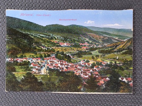 Ansichtskarte metzeral - ansichtskarte,