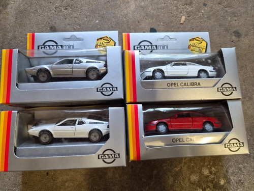 Gama modell autos - 4x,