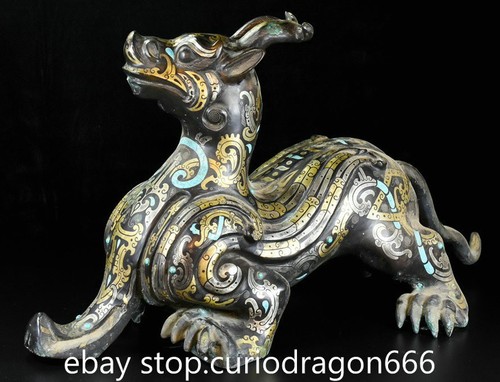 Alte bronze ware - alte, vergoldet