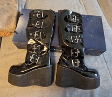 Lack Stiefel Gothic Gr. 39