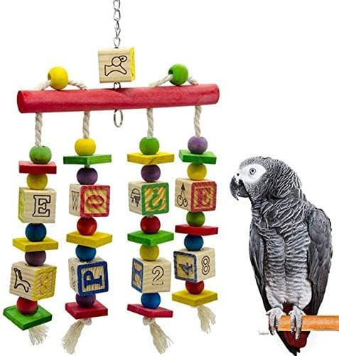 Holzknoten vogelspielzeug mit - holzknoten,