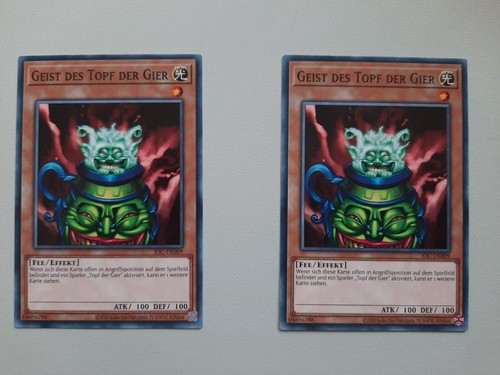 Yugioh geist des topf der - des,