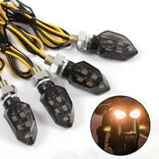 NEU 4pcs LEDs Miniblinker Motorrad Blinker Universal Roller Blinkleuchte 12V 6W