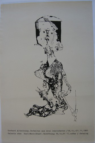 Plakat ausstellung gerhard - ausstellung,