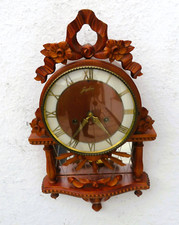 Carteluhr,  Cartelluhr, Junghans,  Prunkuhr, Hochzeit suhr, Schweden