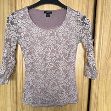 Amisu Shirt Spitze altrosa Gr