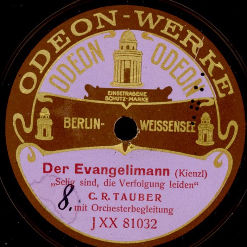 Richard tauber evangelimann - richard, "evangelimann"