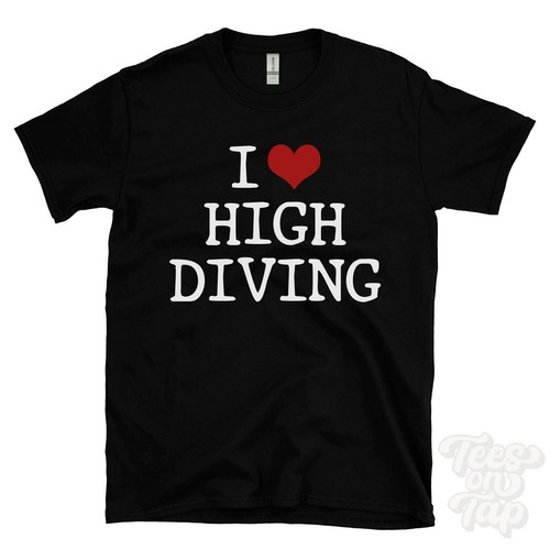 Love high diving shirt - love,