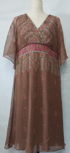 Adrianna papell seidenkleid - papell,