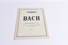 Notenbuch Joh. Seb. Bach Klavierübungen IV. Teil, Urtext Klavier Edition Peters 