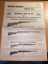 Prospekt waffen seeber - prospekt, landau