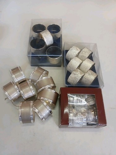 Serviettenringe metall - 25,