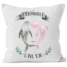 Kissen-Bezug I dolphinitely