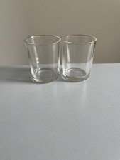 DAS DEPOT TEELICHT WINDLICHT KERZENHALTER GLAS 2 STÜCK