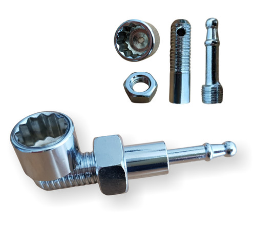 Metall pfeife schraube 7 - metall-pfeife, 7,5