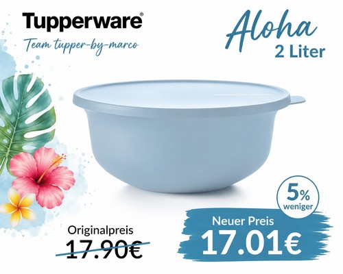 Tupperware aloha liter - tupperware, 2