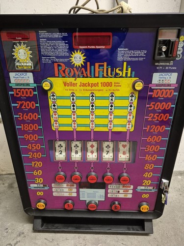 Merkur royal flush auf euro - flush,,