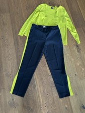 Seductive Pants Model Allegra Damenhose,Marine m  Seitenstreifen Gr. 42 Neu